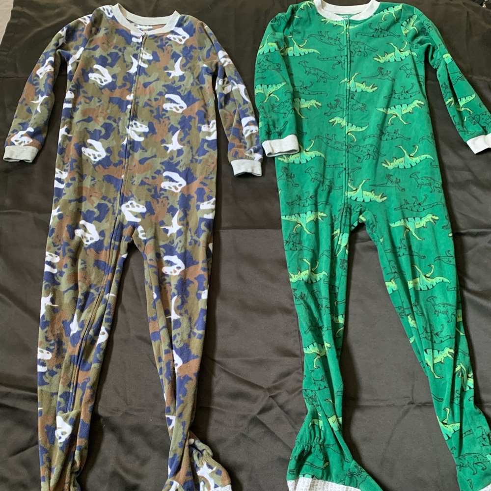 Two full body pajamas for price of one